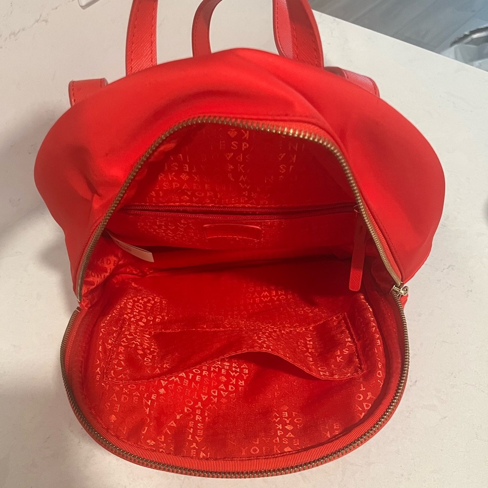 Kate Spade Red Backpack - Picture 3 of 5